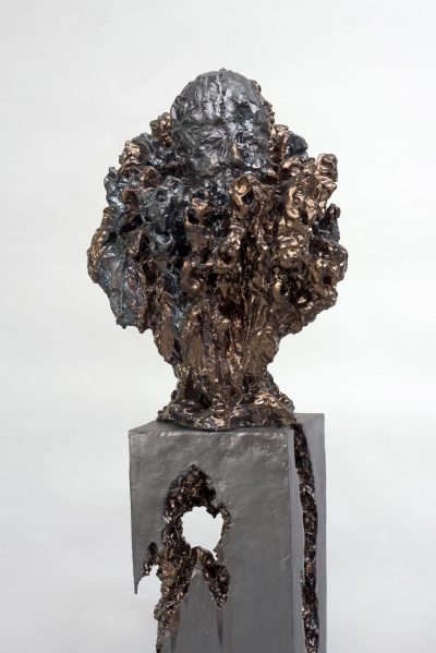 House of Fools (bronze copper bust)